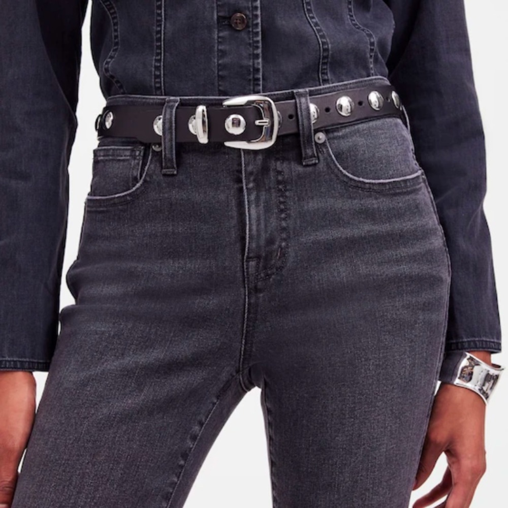 Madewell Studded Western Belt, Small